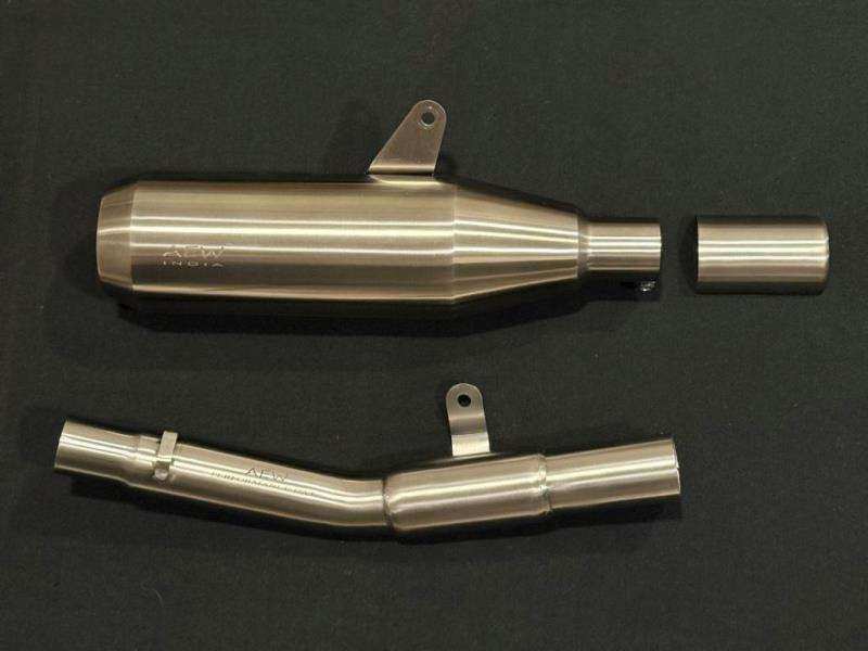 AEW Edge Exhaust And Mid Pipe With Cat For Bear 650