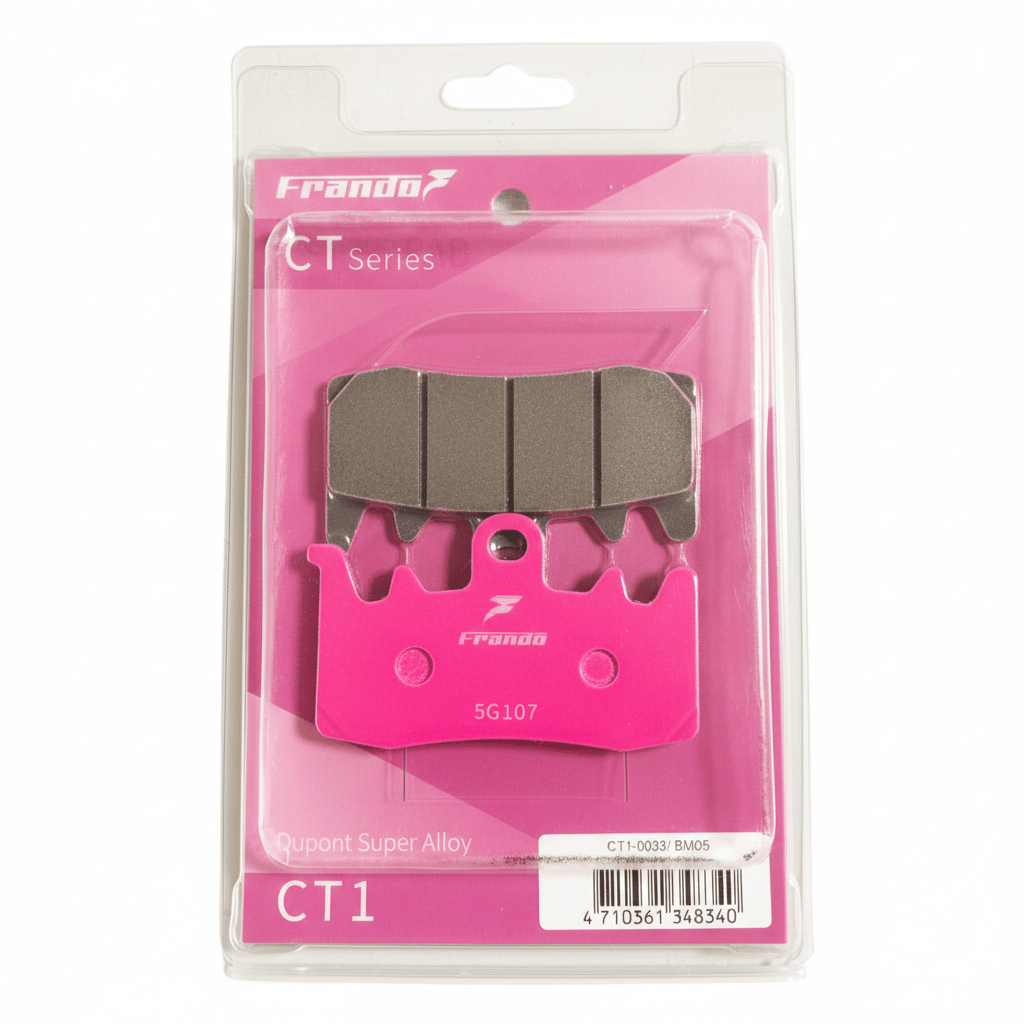  APRILIA  Caponord 1200  BRAKE PADS BY FRANDO  [CT1 Dupont] SD-9070  Year 13-19  -Front [CT1-0033]