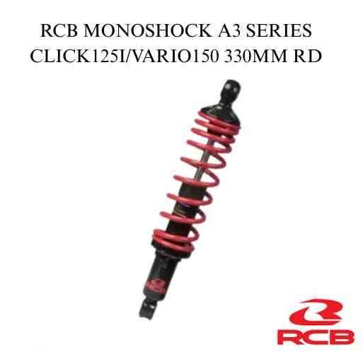 Second image of RCB MONOSHOCK A3 SERIES CLICK125I/VARIO150 01M0350 330MM (01M0350R RED, NTORQ 125/BURGMAN)