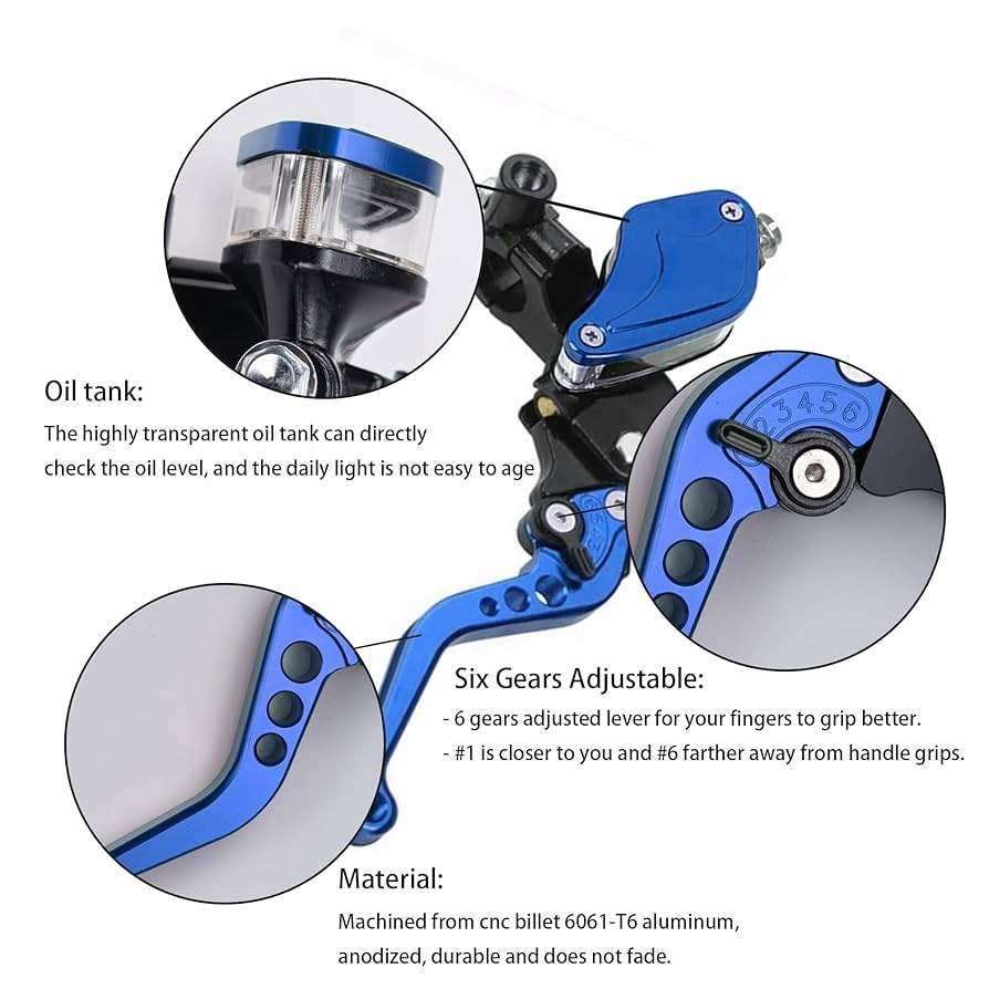 Second image of Dual Hydraulic Clutch & Brake Lever Set UNIVERSAL