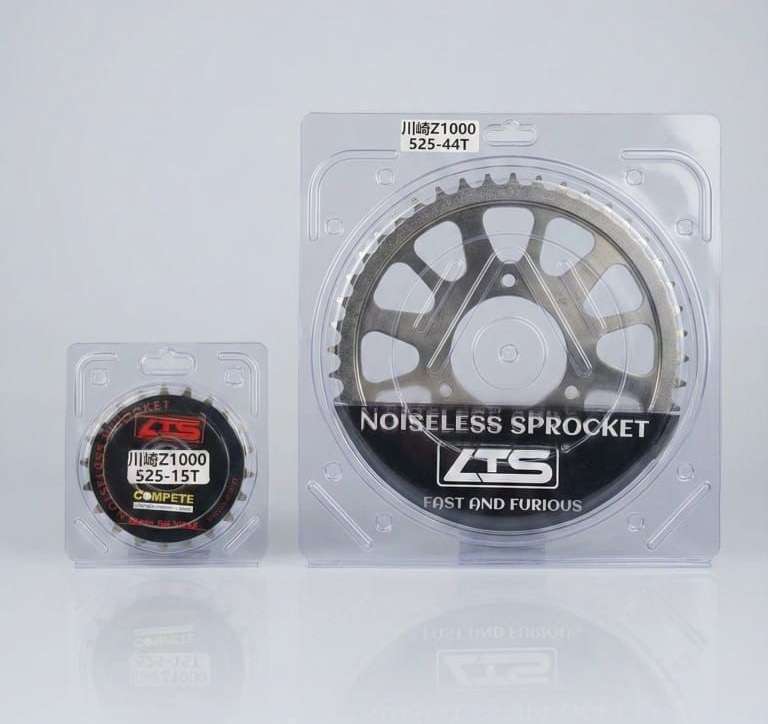 LTS Noiseless Chain Sprocket Kit for Kawasaki Ninja 1000 & Z1000 | 525 Pitch