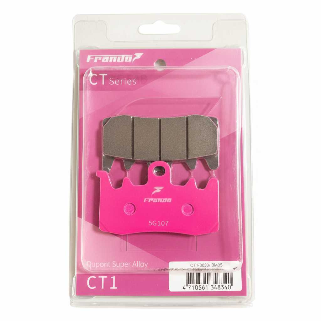  APRILIA  Caponord 1200  BRAKE PADS BY FRANDO [CT1 Dupont] SD-9070  Year 13-19  -Front [CT1-0033] Caponord 1200 