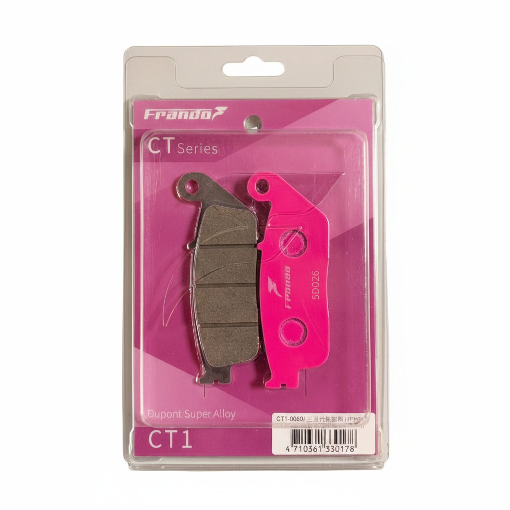  TRIUMPH  Tiger Sport 660  BRAKE PADS BY FRANDO [CT1 Dupont]  SD-156/2  Year 21-24  -Front [CT1-0060] Tiger Sport 660 