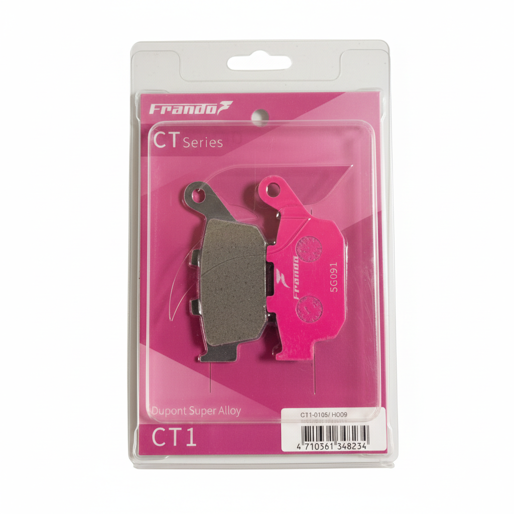  HONDA  NT400  Bros BRAKE PADS BY FRANDO[CT1 Dupont] SD-147 & SD-147/2 88-90  R [CT1-0105] Bros 