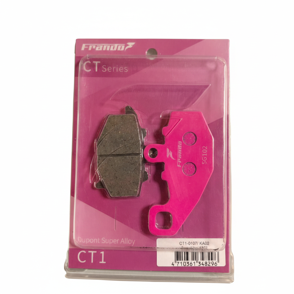  KAWASAKI  ZR400  BRAKE PADS BY FRANDO [CT1 Dupont] SD-434  Year 93-95  -Rear [CT1-0107] Zephyr400 