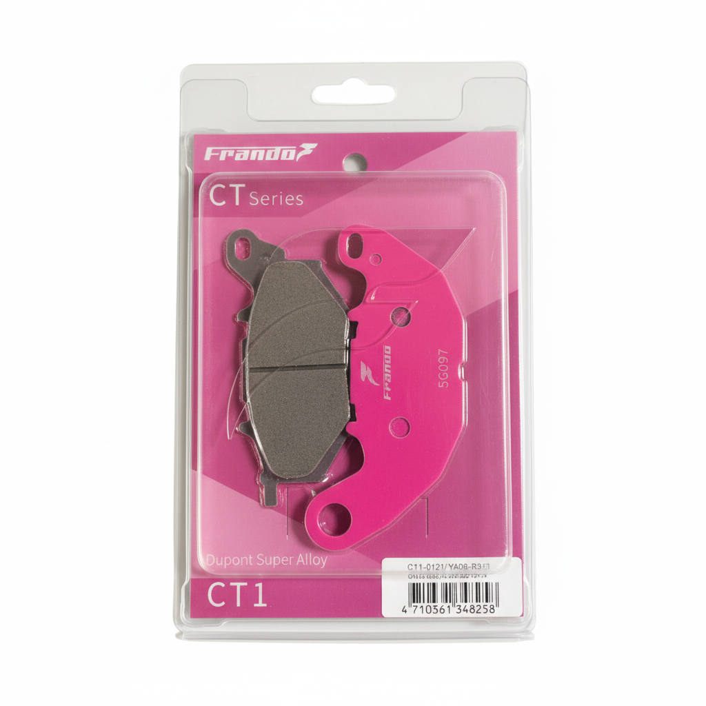  YAMAHA  YP125RA  BRAKE PADS BY FRANDO [CT1 Dupont]  SD-289  Year 17-19  -Front [CT1-0121] X-MAX ABS 