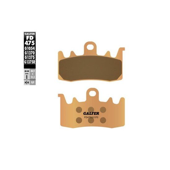 Sintered Brake Pads - Galfer FD475G1370