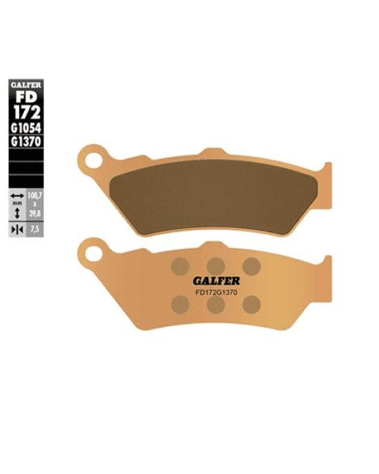Sintered Street Front Brake Pads- FD172G1370 - Galfer