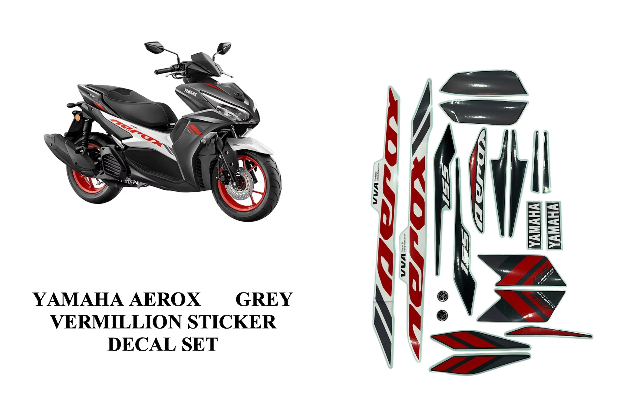 YAMAHA AEROX ACCESSORIES INDIA YAMAHA AEROX DECAL STICKER SET FULL BODY