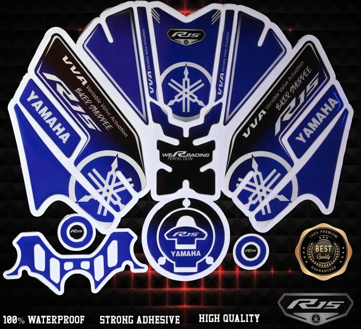 Second image of R15V4 FULL TANK PAD FULL COMBO STICKER