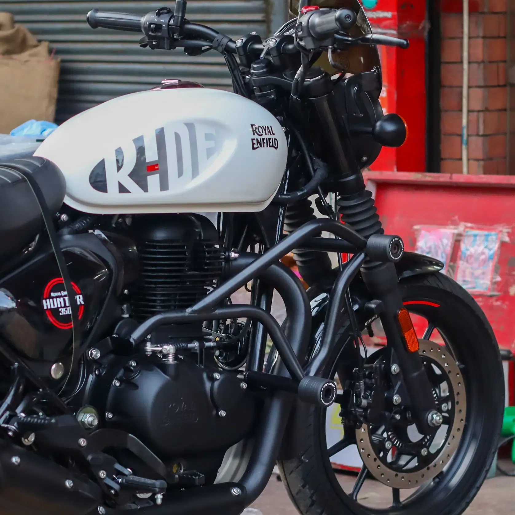 Second image of Crash Guard for RE HUNTER 350