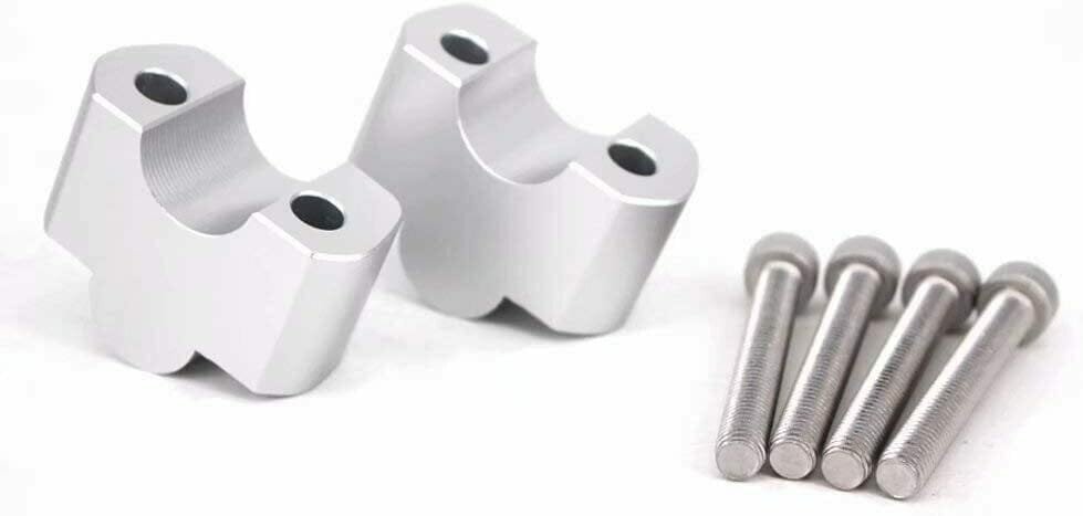 Second image of BMW ACCESSORIES INDIA CNC HANDLEBAR RISER CLAMP ADAPTER BMW G310GS G310R