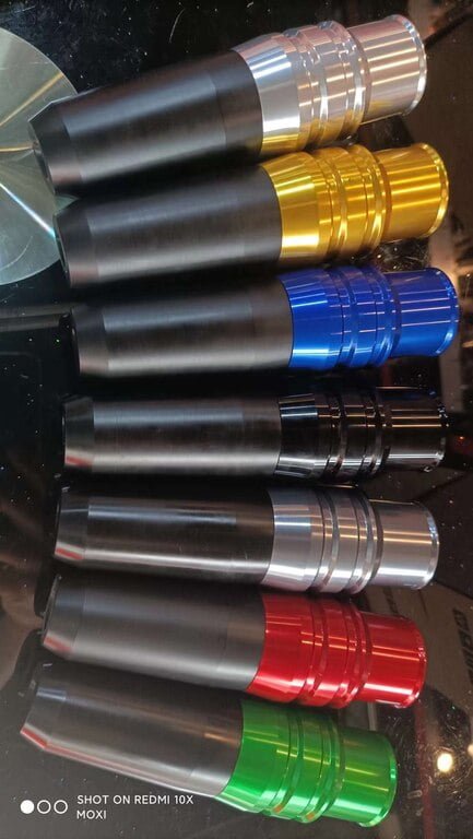 Second image of CNC ALUMINIUM FRAME SLIDER UNIVERSAL MOTORCYCLE 310 r & 310 gs