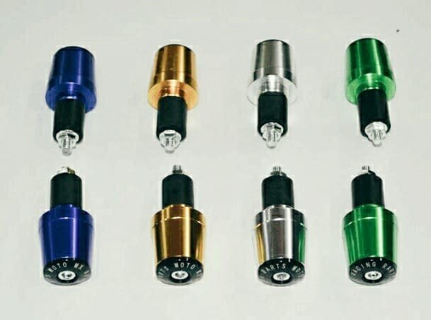 Second image of Motorcycle ACCESSORIES INDIA Handlebar End Grips HandleBar Weight Handlebar Cap End Plug Universal CNC