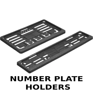 NUMBER PLATE HOLDERS