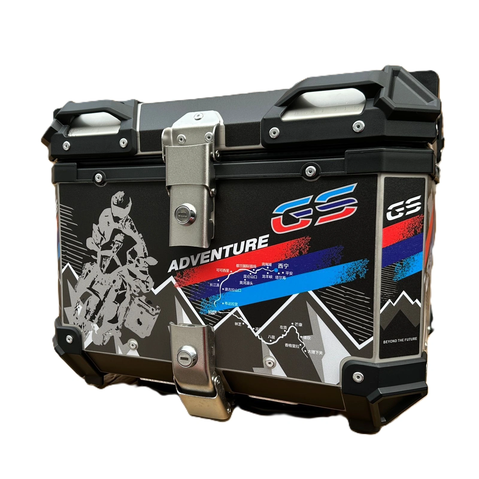 Top Box Aluminium 45L Coloured GS