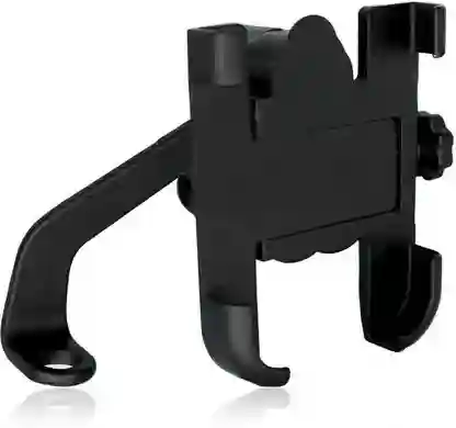 360 degree Mobile holder for Scooty, Bike Bike Mobile Holder (Black)
