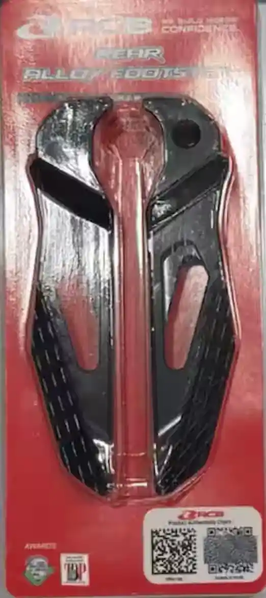Second image of RCB ALLOY REAR FOOTSTEP AEROX 155 01FS011 (BLUE)