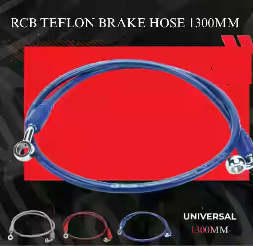 RCB TEFLON BRAKE HOSE 1300MM 01BH005 (01BH005 BLUE)
