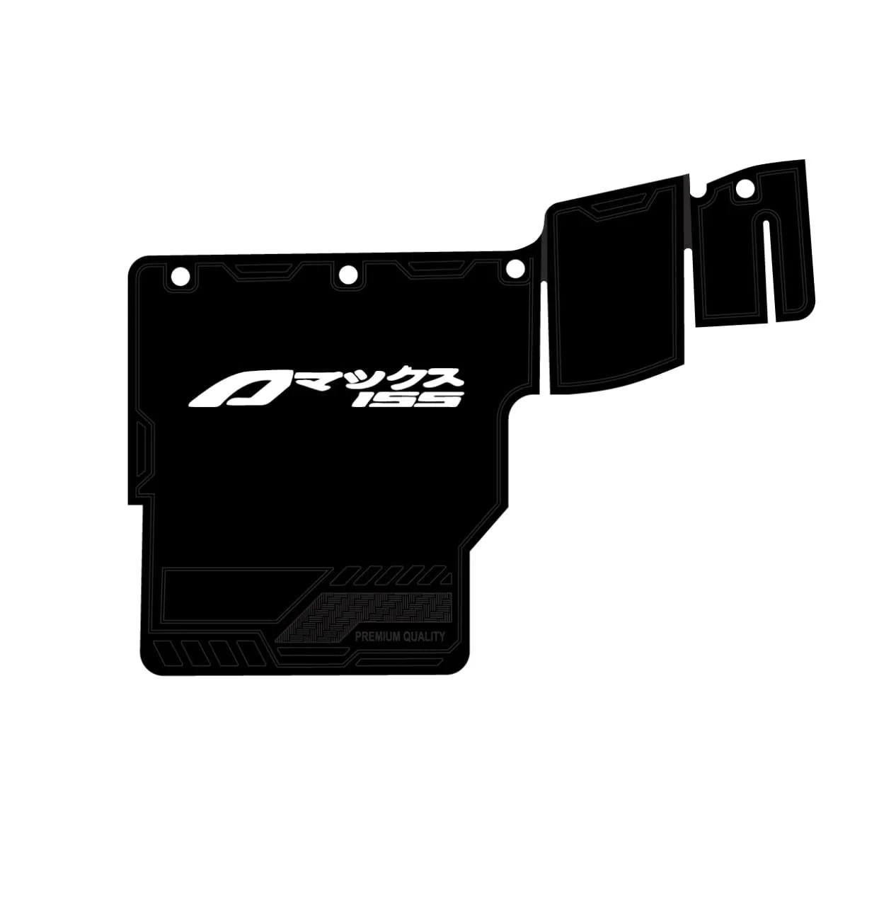 YAMAHA AEROX ACCESSORIES INDIA YAMAHA AEROX MUD FLAP SET