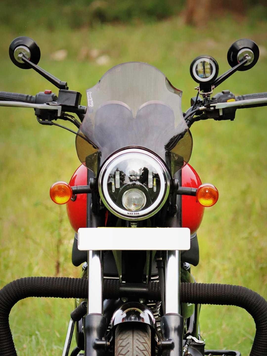 Second image of CNC Round Mirror Black
