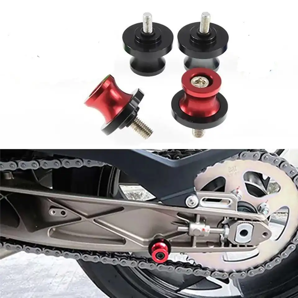 SWINGARM SPOOLS SLIDER MOTORCYCLE STAND SCREW M8