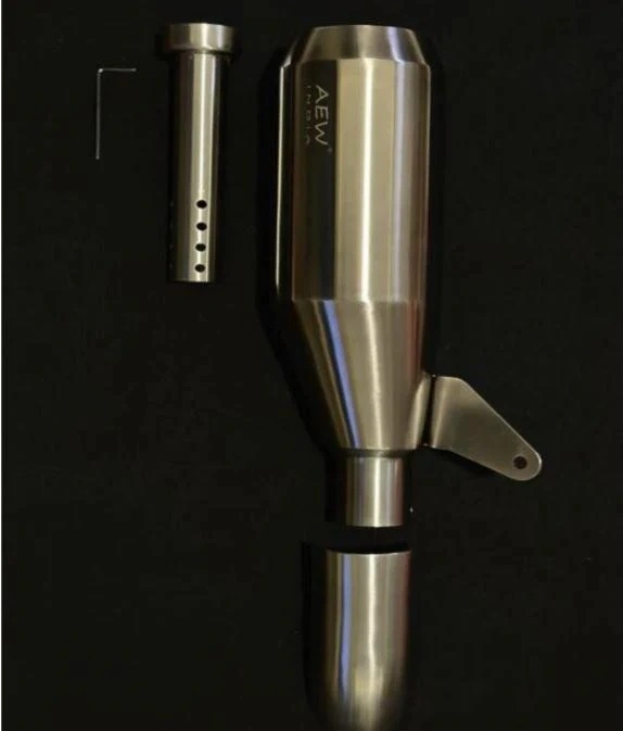 AEW Edge Free Flow Exhaust For Himalayan 450 / Guerrilla 450 - AEW
