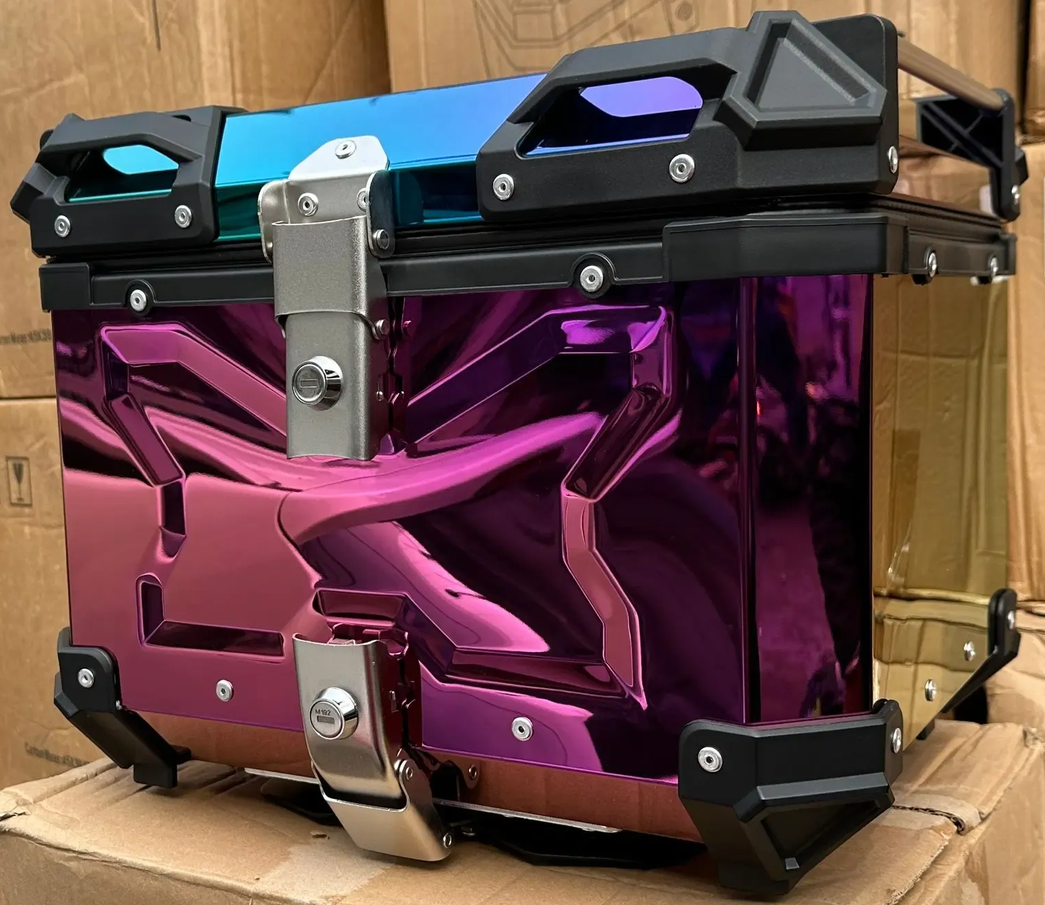 Top Box 45L SS Rainbow Colour