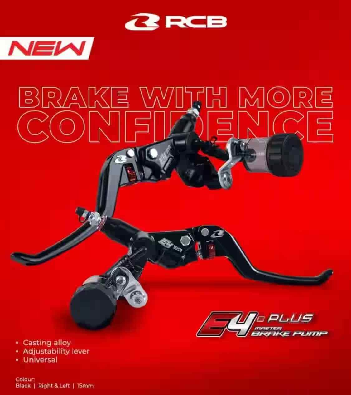 RCB MASTER BRAKE PUMP E4+ RH 15MM - BK 01BP063B