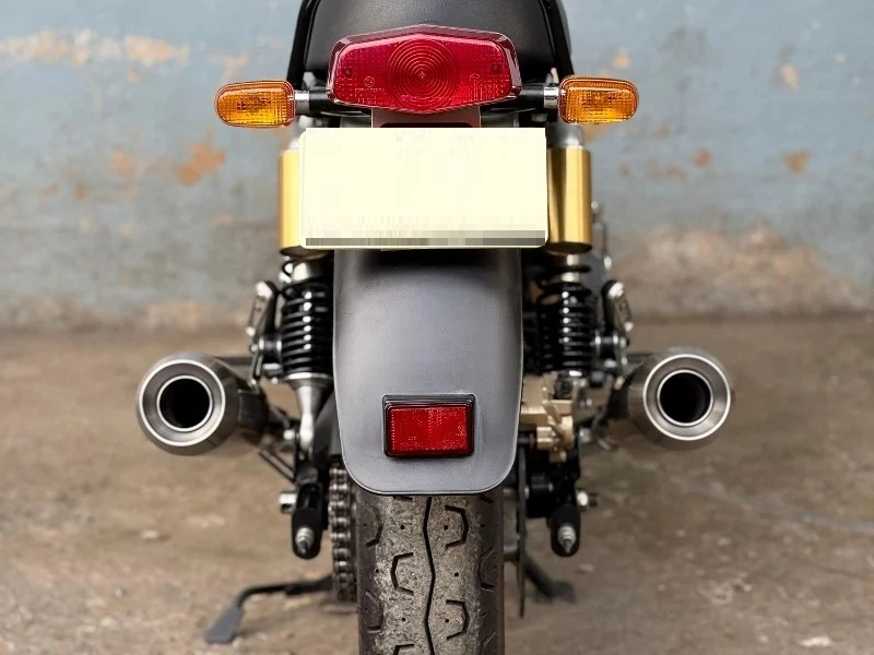 Second image of AEW-TE 104 Egde For Interceptor/GT 650 (Stainless Steel Matt Polish) - AEW