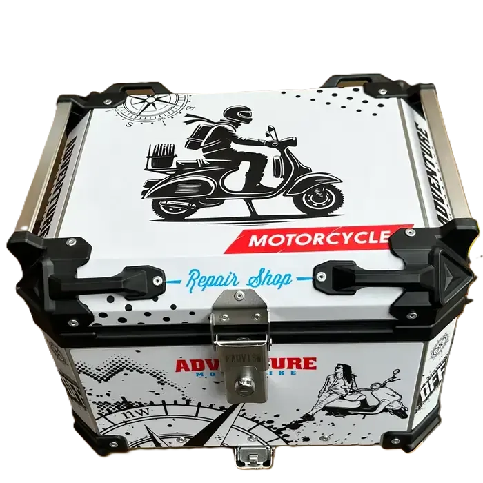 Top Box Aluminium 45L Coloured GS