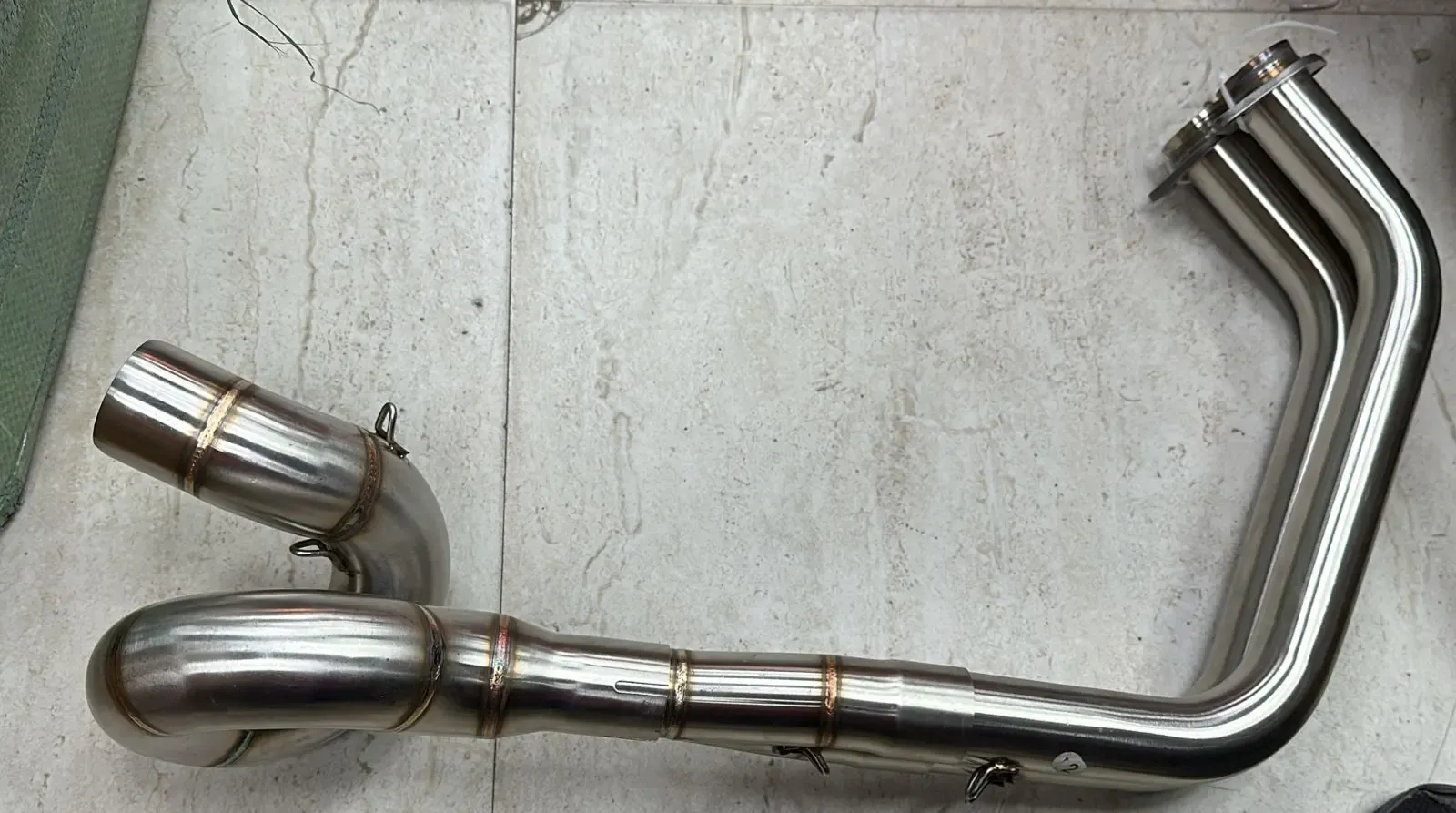 Second image of Full system headers Bend Pipe for Kawasaki Ninja 650
