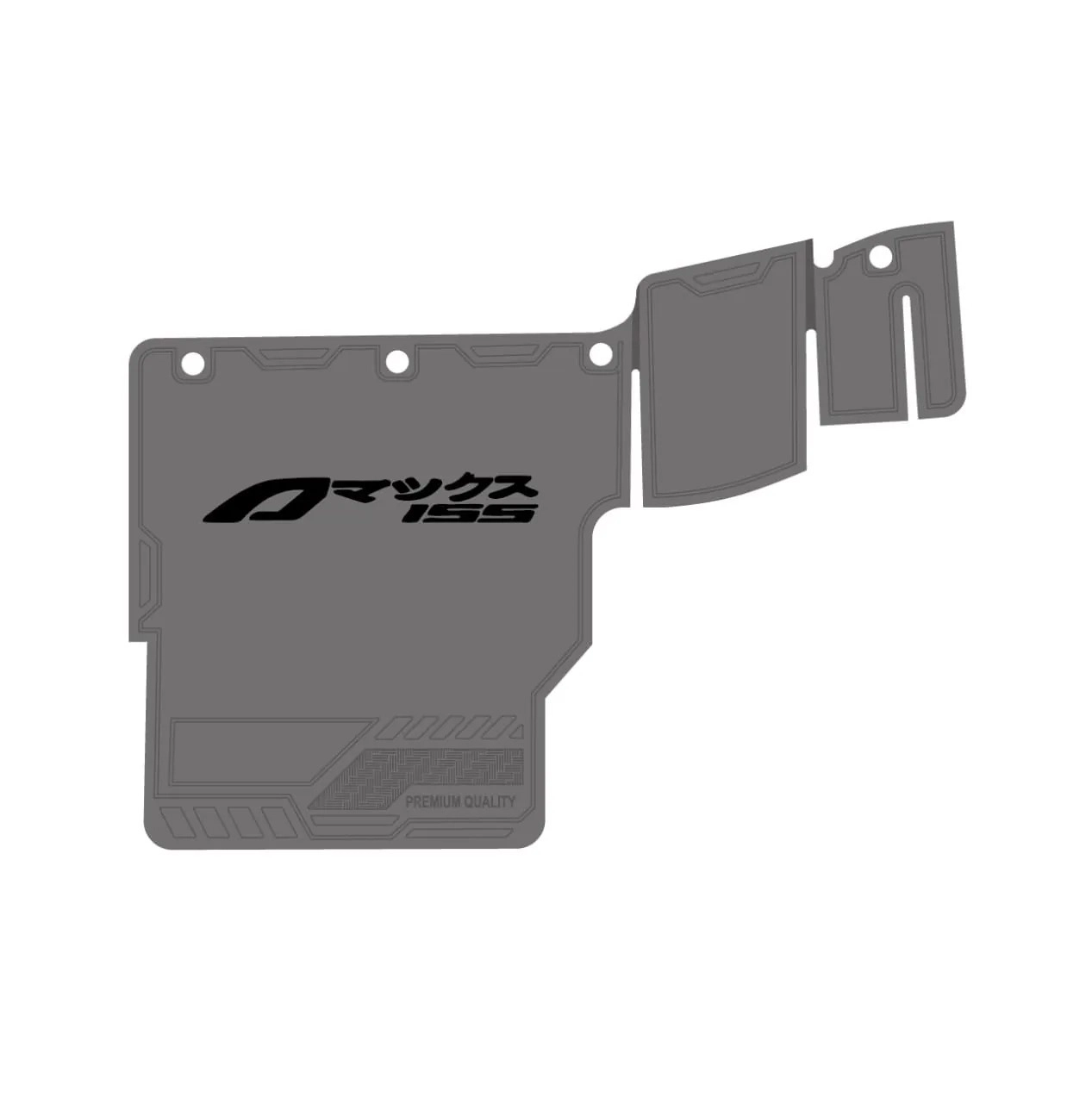 Second image of YAMAHA AEROX ACCESSORIES INDIA YAMAHA AEROX MUD FLAP SET
