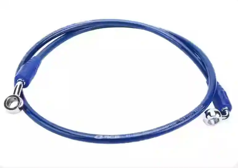 RCB TEFLON BRAKE HOSE 550MM 01BH009 (TITANIUM)